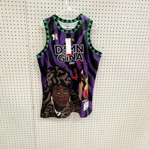 DAMN GINA SHENENEH BASKETBALL JERSEY Size XXL  Headgear Classics 
BRAND NEW